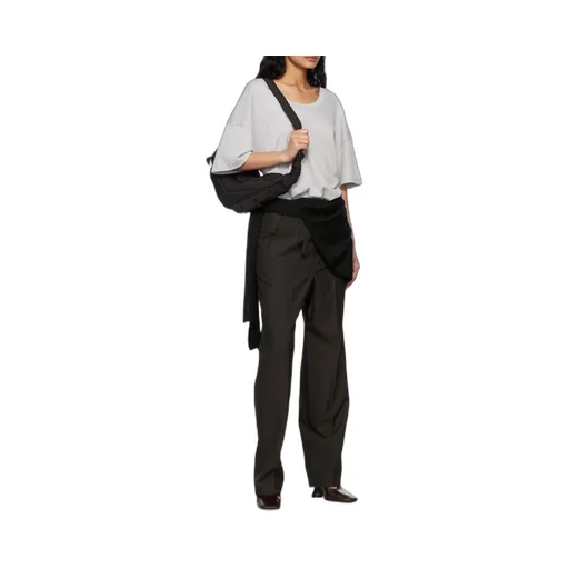 Tapered Leg Tailored Trousers