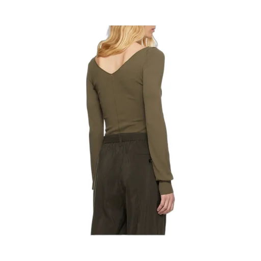 V-Neck Long-Sleeve Top
