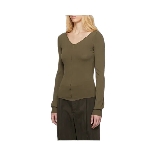 V-Neck Long-Sleeve Top