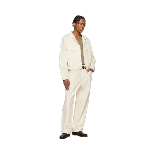 Pleated Workwear Pants