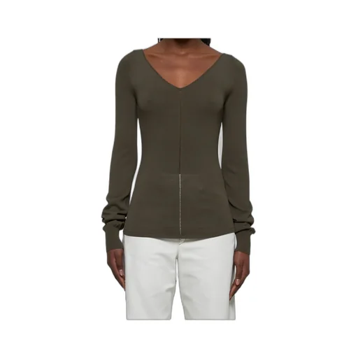 V-Neck Long-Sleeve Top