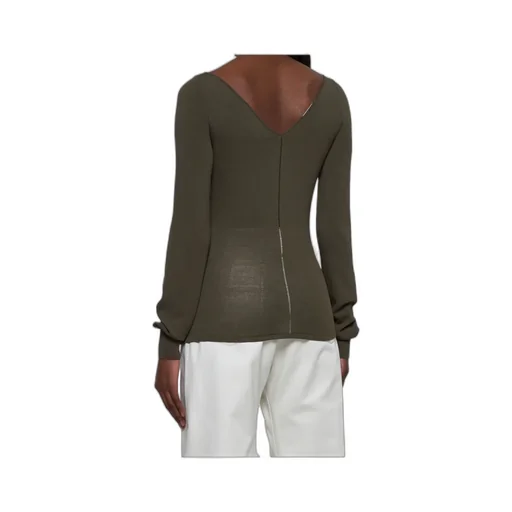 V-Neck Long-Sleeve Top