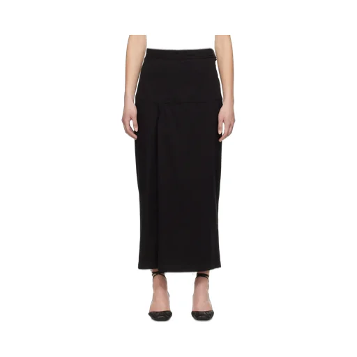 Asymmetrical Wrapover Skirt