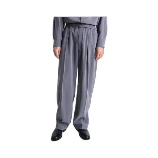 Belted Tapered Pants