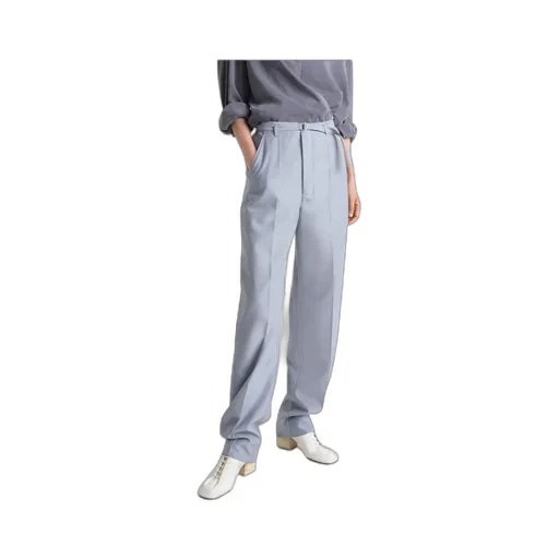 Tapered Leg Tailored Trousers