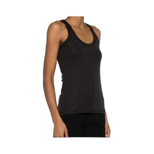Round Collar Sleeveless Vest