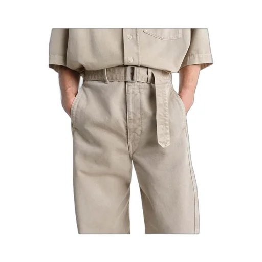 Twisted Belted Trousers