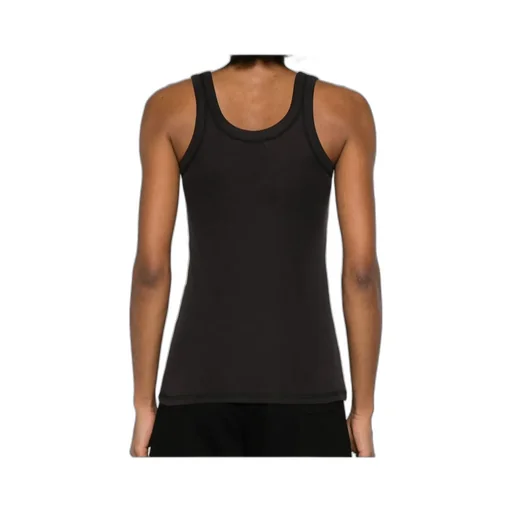Round Collar Sleeveless Vest
