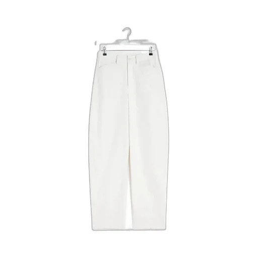 Contrast Stitching Tapered Jeans