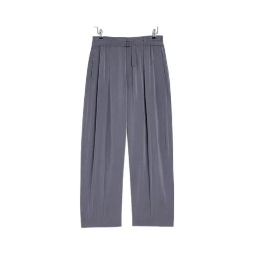 Belted Tapered Pants