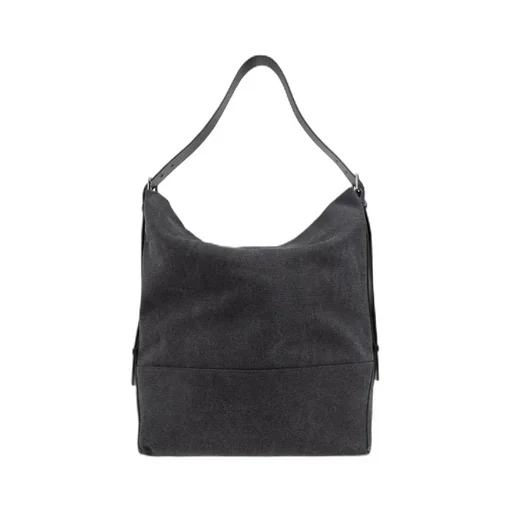 Zip-Up Top Handle Bag
