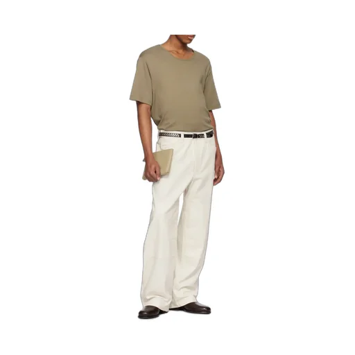 Belt-Loop Casual Pants