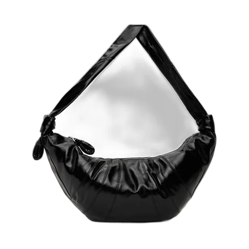 Croissant Curve-Edge Shoulder Bag