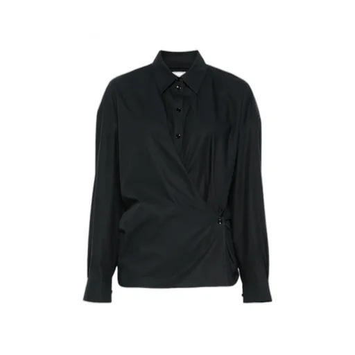 Twisted Detail Buttoned Shirt
