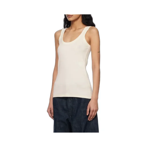 Ribbed Sleeveless Tank Top