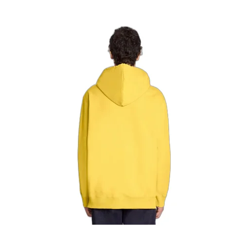 Logo Patch Drawstring Hoodie
