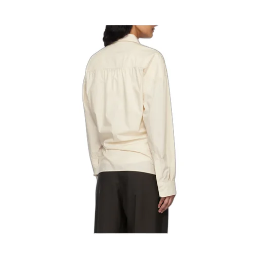 Twisted Detail Buttoned Shirt