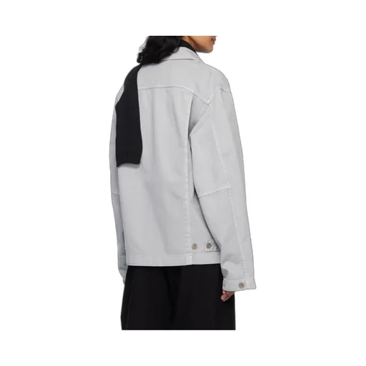 Long Sleeved Buttoned Jacket