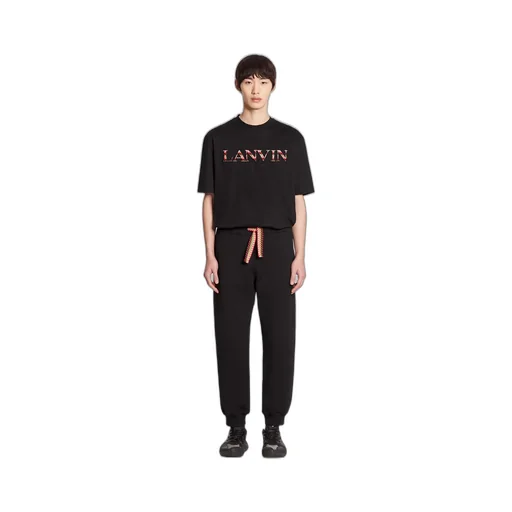Drawstring Tapered Track Pants