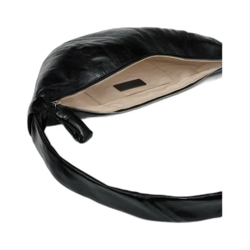 Croissant Zip-Up Medium Crossbody Bag