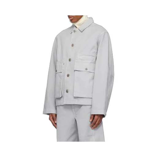 Long Sleeved Buttoned Jacket