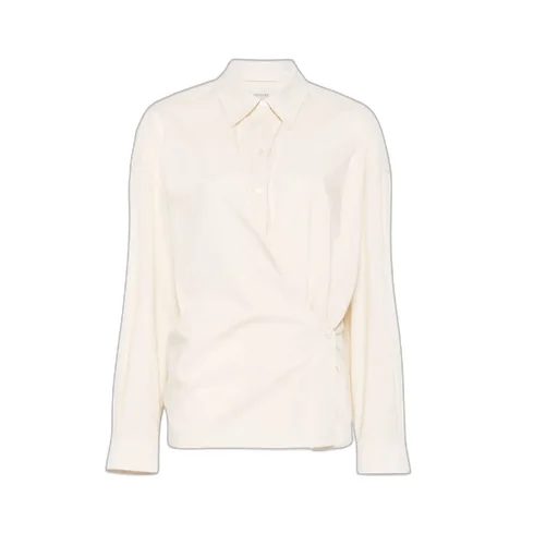 Twisted Detail Buttoned Shirt
