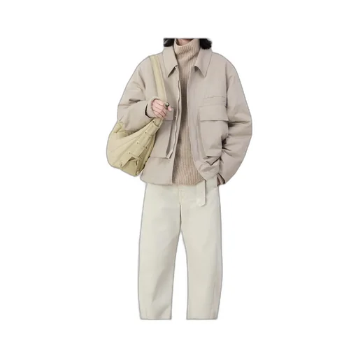 3D Pockets Quilted Jacket