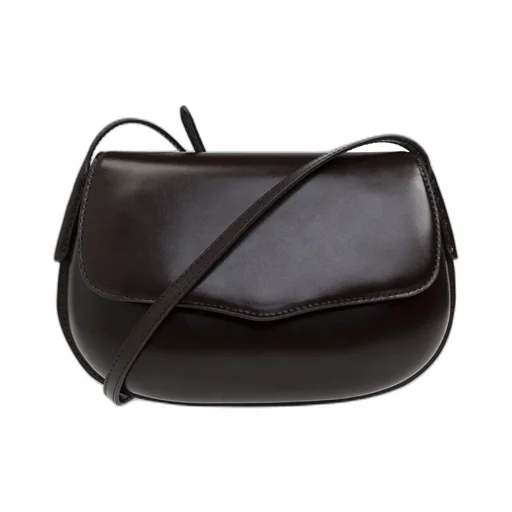 Belly Foldover Top Shoulder Bag