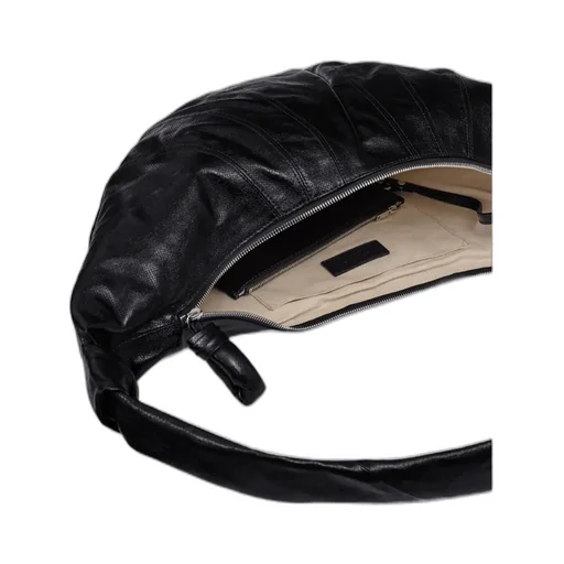 Croissant Curve-Edge Shoulder Bag