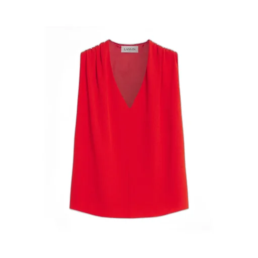 V-Neck Sleeveless Top