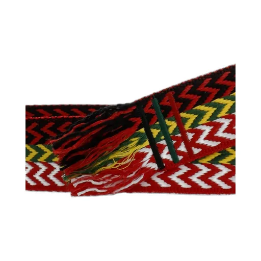 All-Over Curb Pattern Buckle Belt