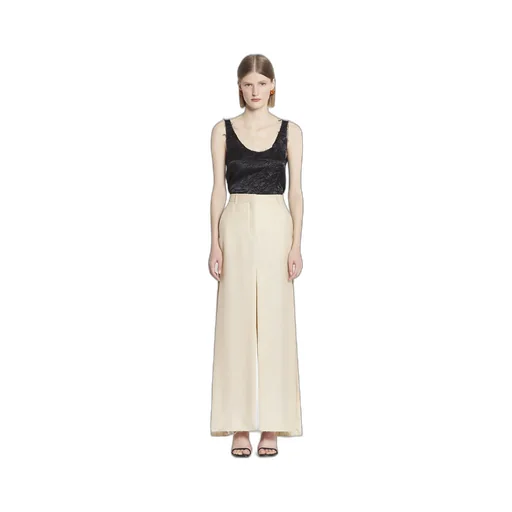 High Waist Slit Maxi Skirt