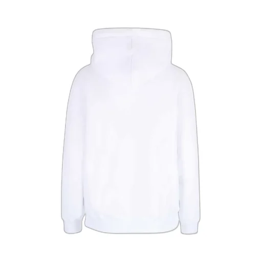 Logo Embroidered Drawstring Hoodie