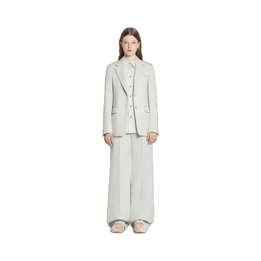 Single-Breasted Long-Sleeved Blazer