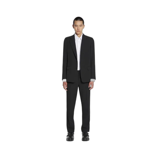 Mid-Rise Tailored Trousers