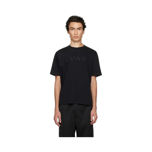 Logo Embroidered Crewneck T-Shirt