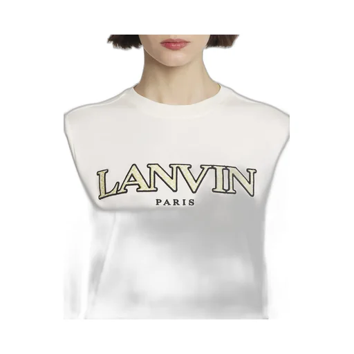 Logo Embroidered Crewneck T-Shirt