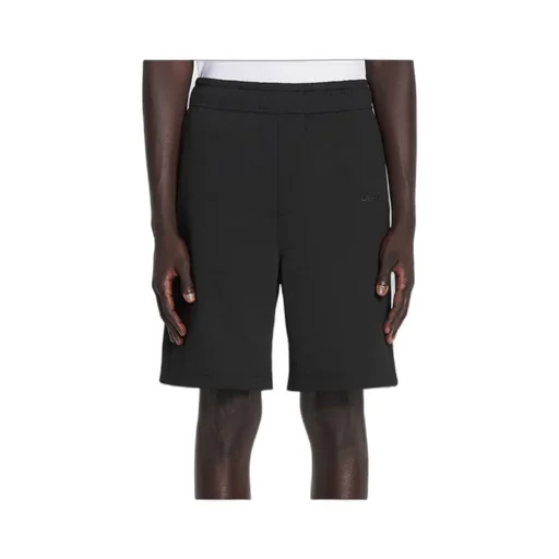 Logo Embroidered Bermuda Shorts