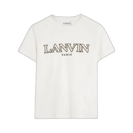Logo Embroidered Crewneck T-Shirt
