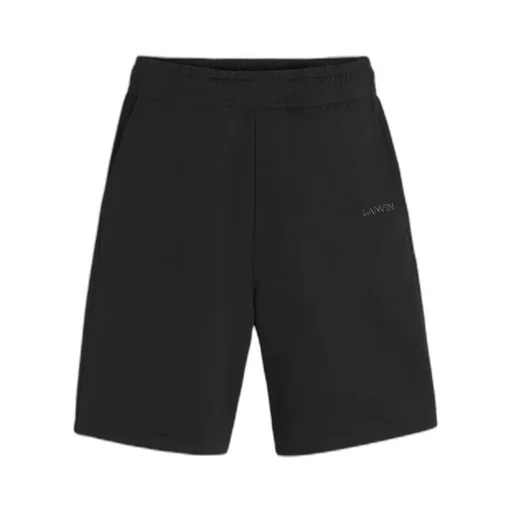 Logo Embroidered Bermuda Shorts
