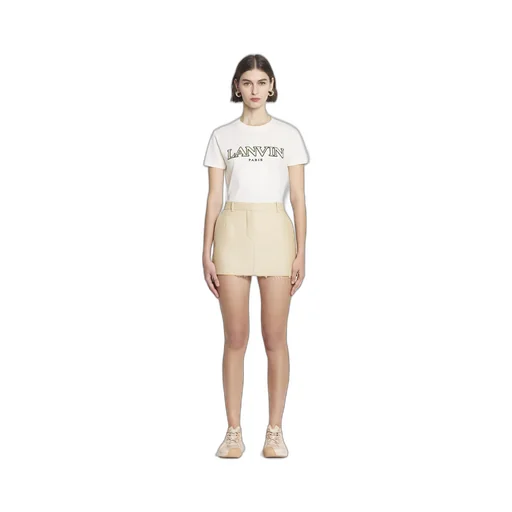 Logo Embroidered Crewneck T-Shirt