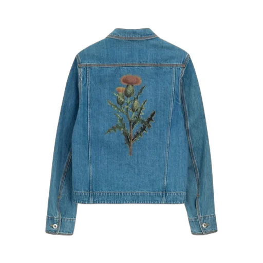 Rabbit-Patch Denim Jacket