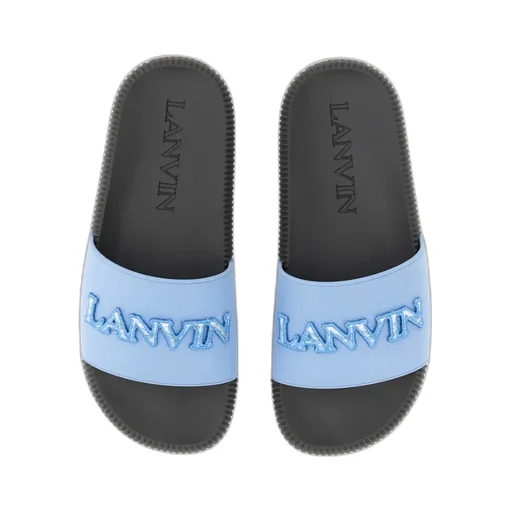Logo Detailed Slip-On Slides