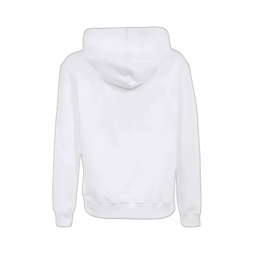 Logo Embroidered Drawstring Hoodie