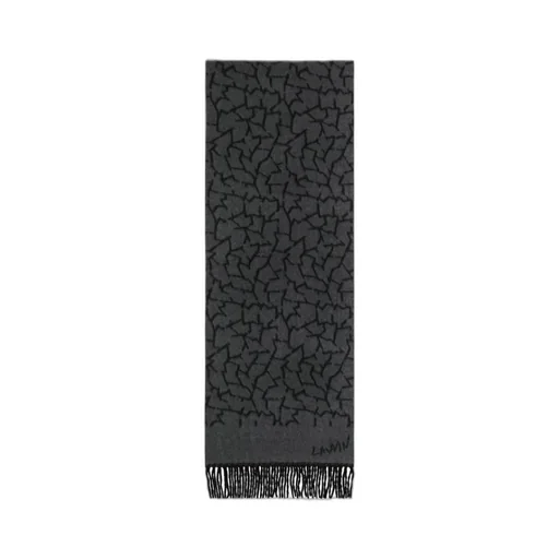 Logo Tassel Scarf
