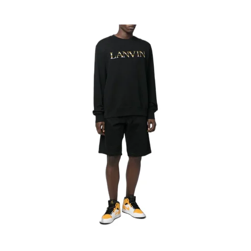 Logo Embroidered Crewneck Sweatshirt