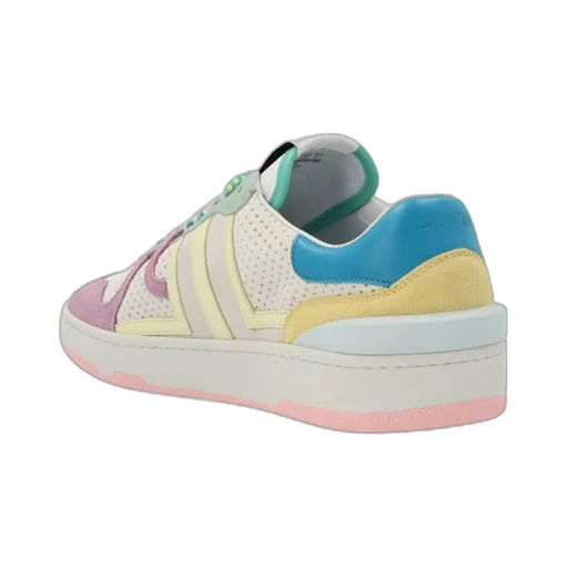 Low-Side Lacing Leather Sneakers
