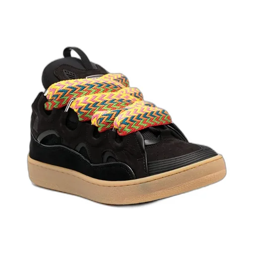 Curb Lace-Up Sneakers