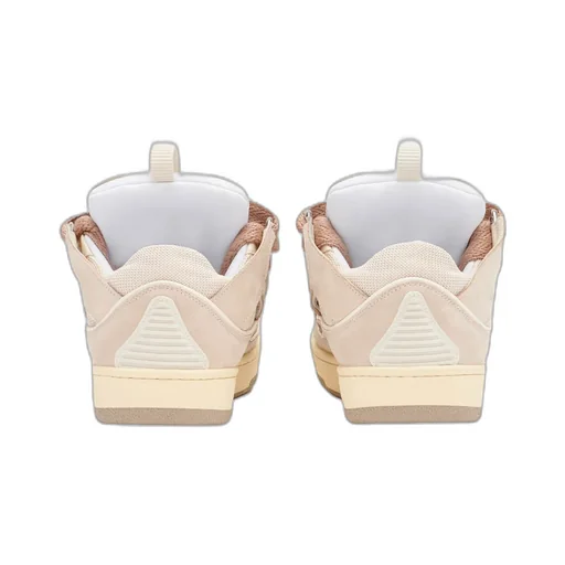 Leather Curb Sneakers
