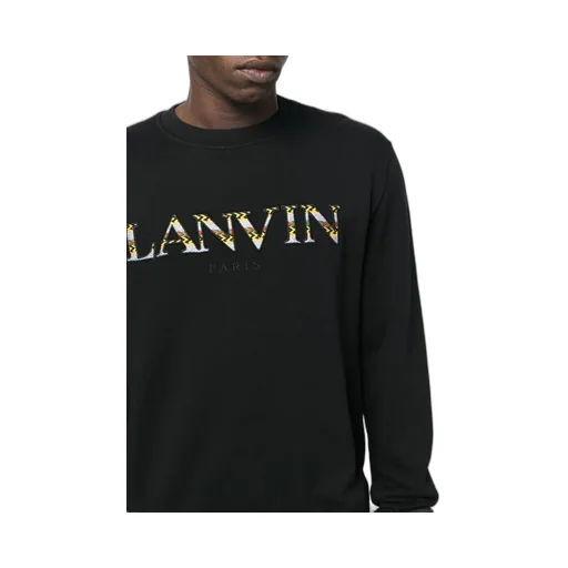 Logo Embroidered Crewneck Sweatshirt